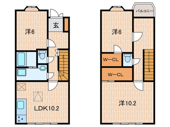 朝日ヶ丘荘苑の物件間取画像